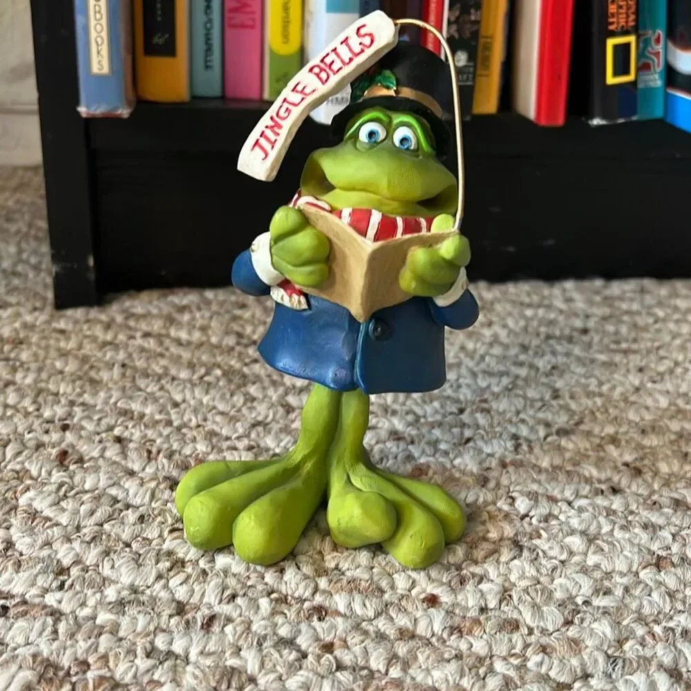 Jingle bells Christmas frog / Xmas decor